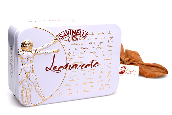 Savinelli Leonardo Edition Pfeifentabak 100g Dose Savinelli Leonardo Edition Pfeifentabak 100g Dose